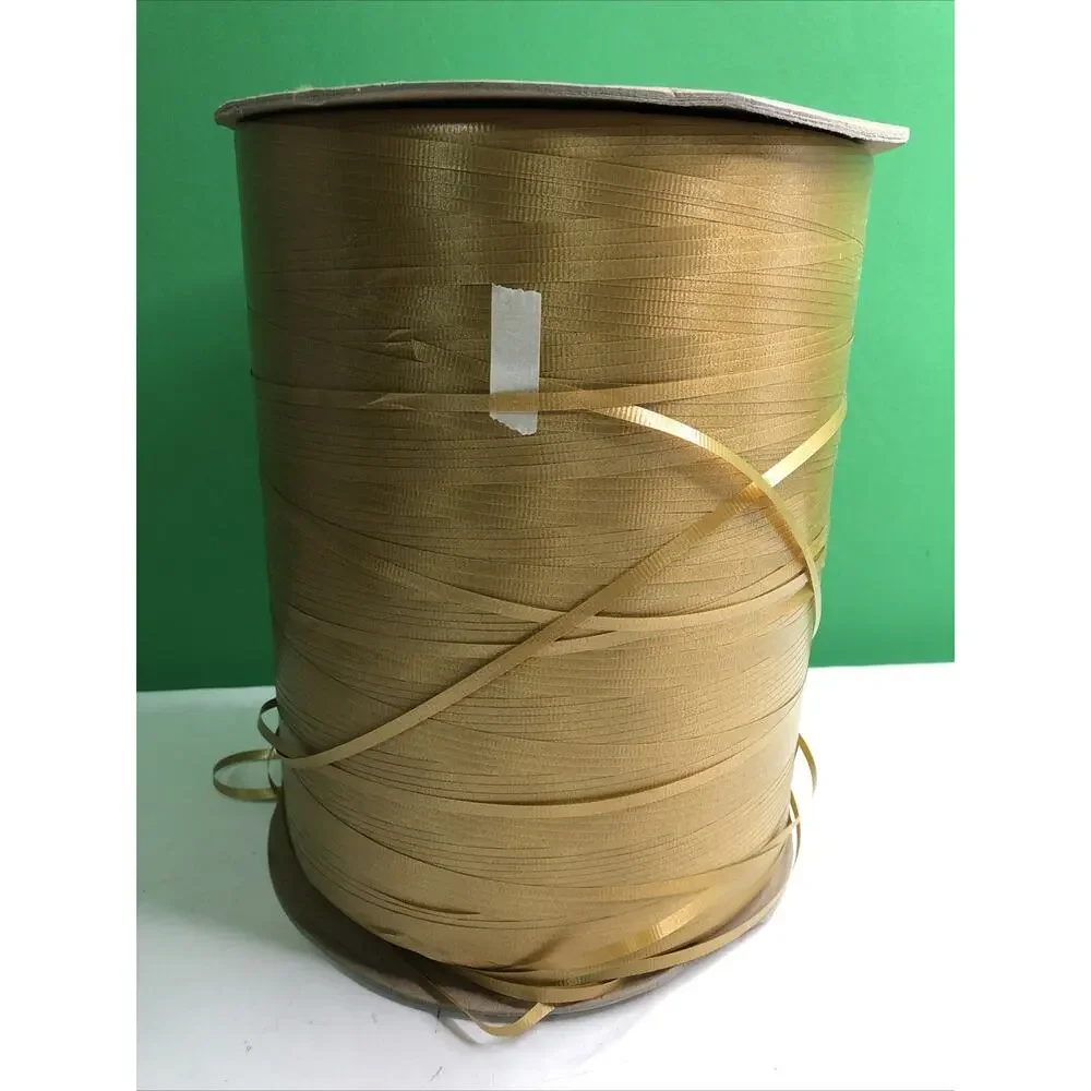 Berwick Offray 3/16” x 15,000 Yards Curling Ribbon Holiday Gold Color Gift Party